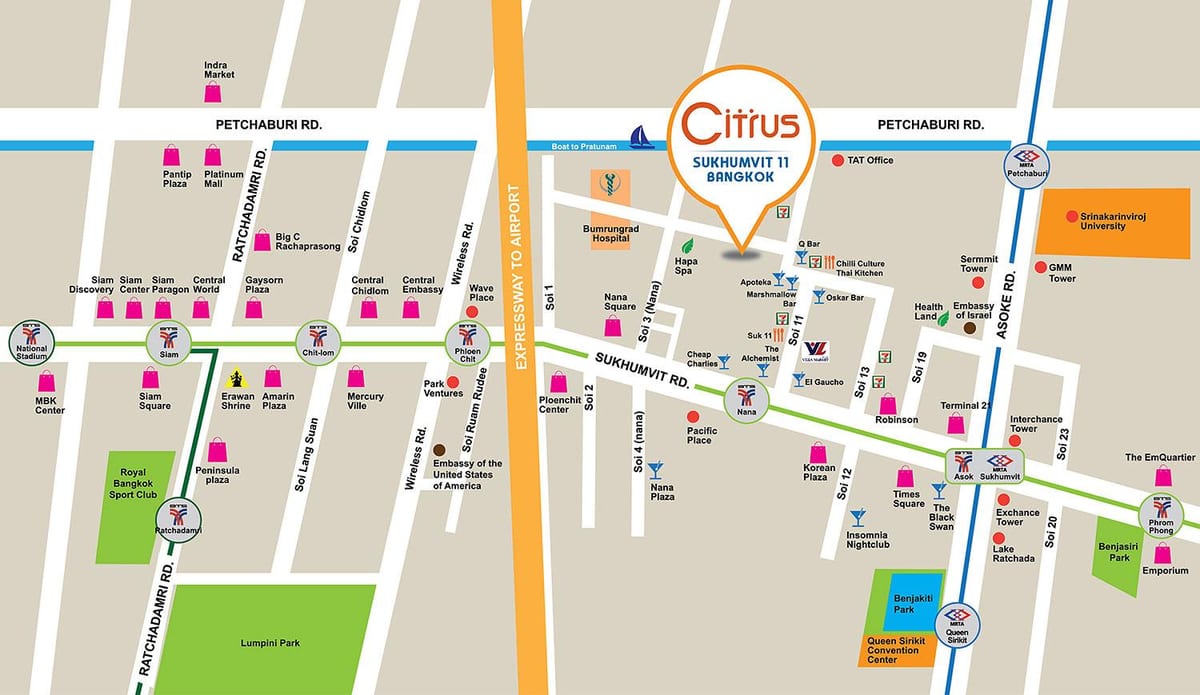 bản đồ của soi 4 bangkok