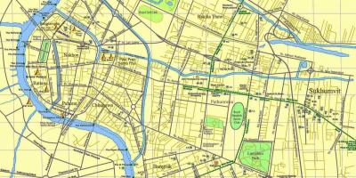 Bản đồ của đường bangkok