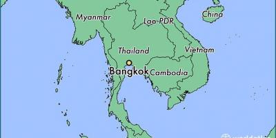 Bản đồ của bangkok nước