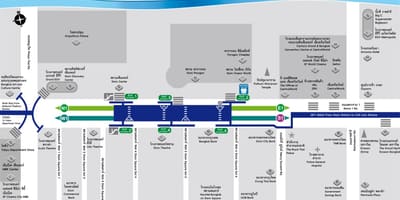 Bts siam bản đồ